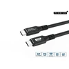 Kabelis USB MicroConnect USB-C - USB-C 0.5 m Juodas (USB3.2CC05)