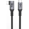 Kabelis USB MicroConnect USB-C - USB-C 0.5 m Juodas (USB3.2CC005-A)