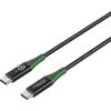 Kabelis USB MicroConnect USB-C - USB-C 1 m Juodas (MC-SMART USB-C-C-01)