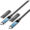 Kabelis USB MicroConnect USB-C - USB-C 15 m Juodas (MC-USB3.2CC15-8K-OP)