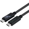Kabelis USB MicroConnect USB-C - USB-C 2 m Juodas (ECO-USB3.2CC2*)