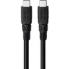 Kabelis USB MicroConnect USB-C - USB-C 3 m Juodas (ColorFlex USB-C cable 100W)
