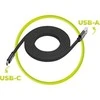 Mobile Origin Plokščias magnetinis patentuotas originalus USB-A į USB-C laidas, 1 m, juodas