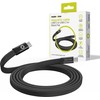 Mobile Origin Magnetinis plokščias patentuotas originalus USB-C į USB-C kabelis, 1 m, juodas