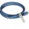 Motorola Silicone cable USB-C to USB-C 2m, 5A Mėlyna