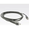 USB kabelis Motorola USB-A - USB-B 2,1 m Pilkas (CBU01S07ZAR)