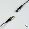 MyScreen MSP Kevlar USB-A iki žaibo kabelis 1,2 m
