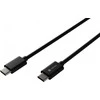 NATEC Prati USB-C 2.0 cable M/M 1m PD 100W juodas
