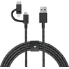 Native Union Belt Cable Universal (USB-A – USB-C, Micro USB, Lightning) 2m, cosmos