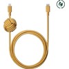 Native Union Night Cable - kabelis USB-C - lightning, 3 m (kraft)