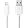 Kabelis USB Nedis Lightning 2 m Baltas (CCGL39300WT20)