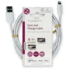 Kabelis USB Nedis Lightning 2 m Baltas (CCGL39300WT20)
