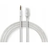 Nedis žaibo adapteris | Apple Lightning 8 pin | 3,5 mm kištukas | Paauksuotas | apvalus | Nailonas | Pakuotė su peržiūros langeliu