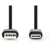 Kabelis USB Nedis USB 2.0 2 m USB A USB C 0,48 Gbit/s 2,5 W juoda (CCGL60601BK20)