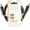 Kabelis USB Nedis USB-A - USB-B 1 m Juodas (CCGL60100BK10)