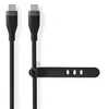 Kabelis USB Nedis USB-C - USB-C 1.5 m Juodas (CCGB60820BK15)