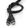 Kabelis USB Nedis USB-C - USB-C 1.5 m Juodas (CCGB60820BK15)