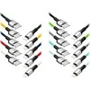 Orno EXC Mobile USB - Lightning BRAID laidas, 1,2 m, 2,4 A, greitas įkrovimas, spalvų mišinys