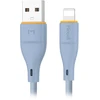 Orno Kabelis USB-A - „Lightning“ Miccell VQ-D06 laidas, 2.4A, 1m, mėlynas