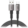 Orno USB-A - USB-C kabelis Miccell VQ-D34, 2.4A, 1.2m, juodas