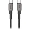Orno Kabelis USB-C - USB-C Miccell VQ-D34 laidas, 100 W, 1,2 m, juodas