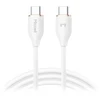 Orno Kabelis USB-C - USB-C Miccell VQ-D09 laidas, 60 W, 1,5 m, baltas