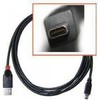 USB laidas Panasonic USB-A - 8 kontaktų 1,8 m Juoda