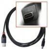 USB laidas Panasonic USB-A - 8 kontaktų 1,8 m Juoda