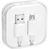 Oem Kabelis USB A į Micro USB 1A DĖŽUTĖ 1 m baltas