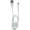 OEM USB A į Lightning C601 kabelis, 1 m, baltas
