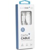 USB A tipo į Lightning tipo laidas, Blue Star Lite, 3A, 1,2 m, baltas