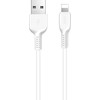 USB kabelis Hoco X13 Easy charged "lightning" 1m baltas