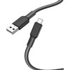 Cable USB A to Micro USB Hoco 2,4A 1 m X69 juodas baltas