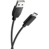 USB A į Micro USB laidas Blue Star Lite 3A 1,2 m juodas