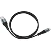Cable USB A to Micro USB Hoco 2,4A 1 m X38 juodas