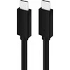 USB kabelis Platinet "USB-C (Type-C) to USB-C (Type-C)" (5A) juodas 2M