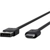 Kabelis USB Poly USB-A - USB-C 5 m Juodas (Studio USB cable to computing)