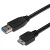 USB kabelis PremiumCord USB-A - mikroUSB 2 m Juoda (ku3ma2bk)