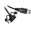 Kabelis USB PremiumCord USB-A - 2 m (ku2m2y)