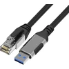 PremiumCord Ethernet kabelis USB3.2 -> LAN RJ45 10/100/1000 MBIT ilgis 3m