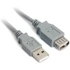 USB kabelis PremiumCord USB-A - USB-A 0,5 m Juodas (ku3pa05Bk)