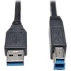 USB kabelis PremiumCord USB-A - USB-B 3 m Juodas (ku3ab3bk)