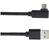 USB kabelis PremiumCord USB-A - USB-C 0,5 m Juodas (ku31cz05Bk)