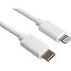 „PremiumCord USB-C“ – žaibo kabelis, 0,5 m baltas (kipod52)