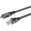 PremiumCord Ethernet kabelis USB-C -> LAN RJ45 10/100/1000 MBIT ilgis 1m