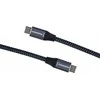 Kabelis USB PremiumCord USB-C - USB-C 1.5 m Juodas (ku31cr15)