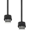 Kabelis USB ProXtend USB-A - USB-A 1 m Juodas (JAB-7393833)
