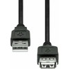 Kabelis USB ProXtend USB-A - USB-A 3 m Juodas (USB2AAF-003)