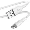 Puro Elektrik Puro Soft USB-A – USB-C laidas 1,5 m – baltas