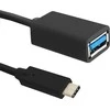 QOLTEC 50485 kabelis USB 3.1 tipo C vyriškas USB 3.0 A moteriškas 0,2 m